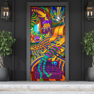 Conductor of Consciousness Door Sock | Salvia Droid