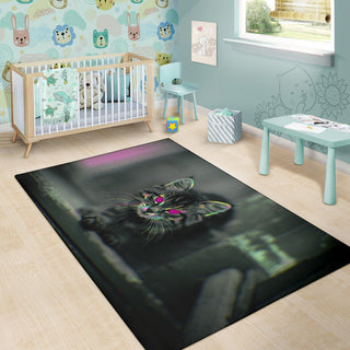 Psy Kitty 2 |  Rug | Hubert Solczynski