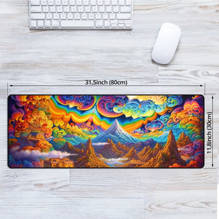 Mountain Sky Mouse Mat | Acidmath AI