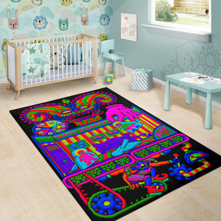 SLAVE TO THE WHEEL | RUG | SALVIADROID