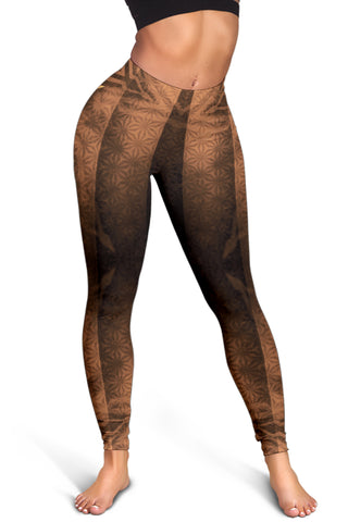Mystical Aum Chakra Mandala - Earth | Leggings | Mandalazed