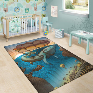 Flight of the Whale Rug | James Fletcher