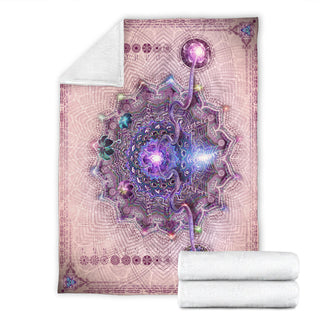 Sahasrara CROWN CHAKRA | MICROFLEECE BLANKET | HAKAN HISIM