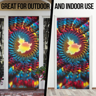 Mandelbrot Buddha: Fractal Meditation | Door Sock | Makroverset