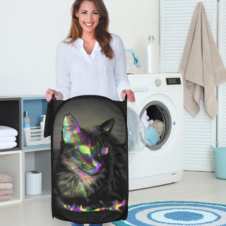 Trippy Kitty | Laundry Hamper | Hubert Solczynski