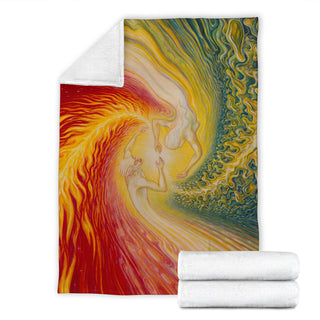 Elemental Attraction Blanket by Mark Henson