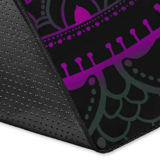 Cameron Gray | Neon Mandala | Floor Rug