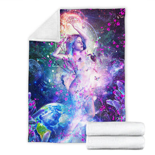 Encounter With The Sublime | Premium Microfleece Blanket | Cameron Gray