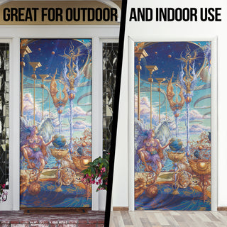 The Star of a New Day Door Sock | Marcelo Germana