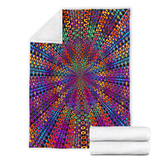 Rainbow Flow | Micro Fleece Blanket | Hakan Hisim