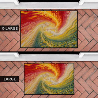 Elemental Attraction Door Mat by Mark Henson