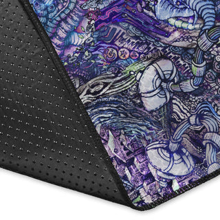 Chaos Cove Purple Rug | James Fletcher