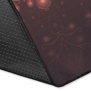 Peacock Feather Mandala - Earth | Rug | Mandalazed