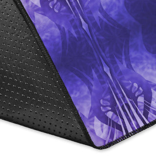 Fractalized Rainbow Yin & Yang Mandala | Rug | Mandalazed