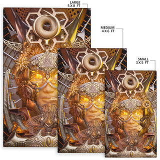 Open Ancient Eyes | Rug | Light Wizard