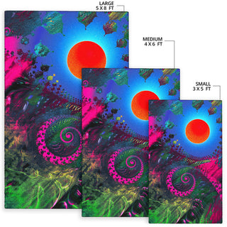 Fractalscape Sunrise | Rug | Makroverset