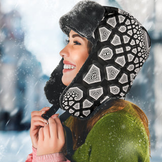 PURP SEIRP TRAPPER HAT | FRACTUALLY