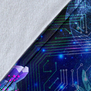 Encounter With The Sublime | Premium Microfleece Blanket | Cameron Gray