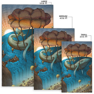 Flight of the Whale Rug | James Fletcher