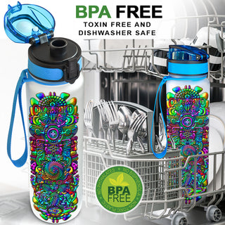 Rainbow Totem | Hydro Tracking Bottle | Luminokaya
