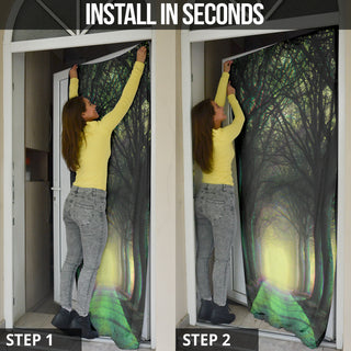 PATHWAY OF TREES DOOR SOCK | HUBERT S