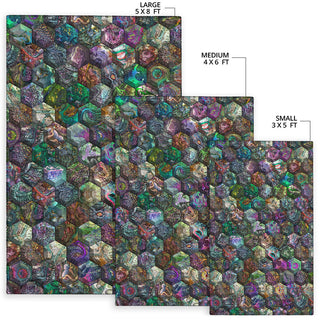 Hex Worlds 2 Rug | James Fletcher