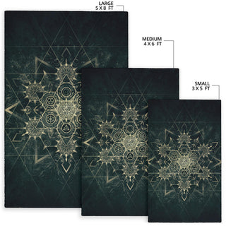 Elements of Sacred Geometry - Mystical | Rug | Mandalazed