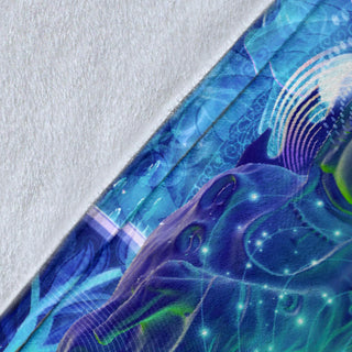Observers Of The Sky | Premium Microfleece Blanket | Cameron Gray
