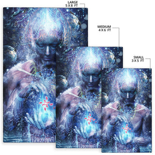 Silence Seekers | Floor Rug | Cameron Gray