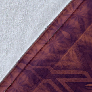 Mystical Aum Chakra Mandala - Amethyst | Blanket | Mandalazed