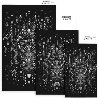 Mystic Move Black | Rug | TAS Visuals