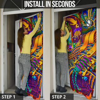 Conductor of Consciousness Door Sock | Salvia Droid