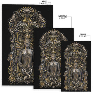 MOLECULAR PRINCESS RUG | LUMINOKAYA