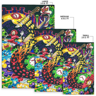 HANDS OF THE CLOCK | RUG | SALVIADROID