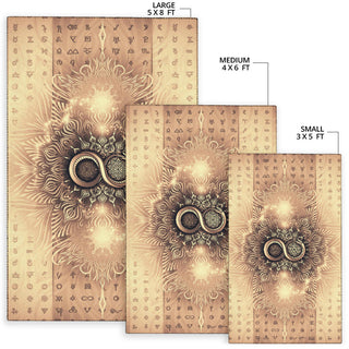Snake of Infinity | Rug | Mandalazed