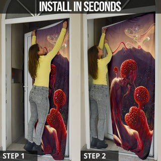 Biopunk Romance Door Sock | Michael Garfield