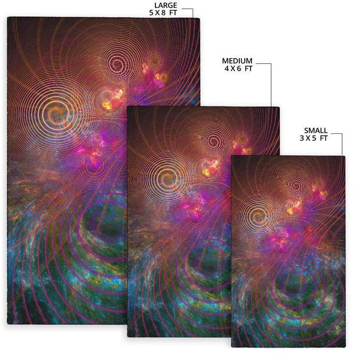 The Unfolded Cosmos | Rug | Yantrart Design