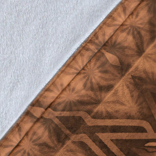 Mystical Aum Chakra Mandala - Earth | Blanket | Mandalazed