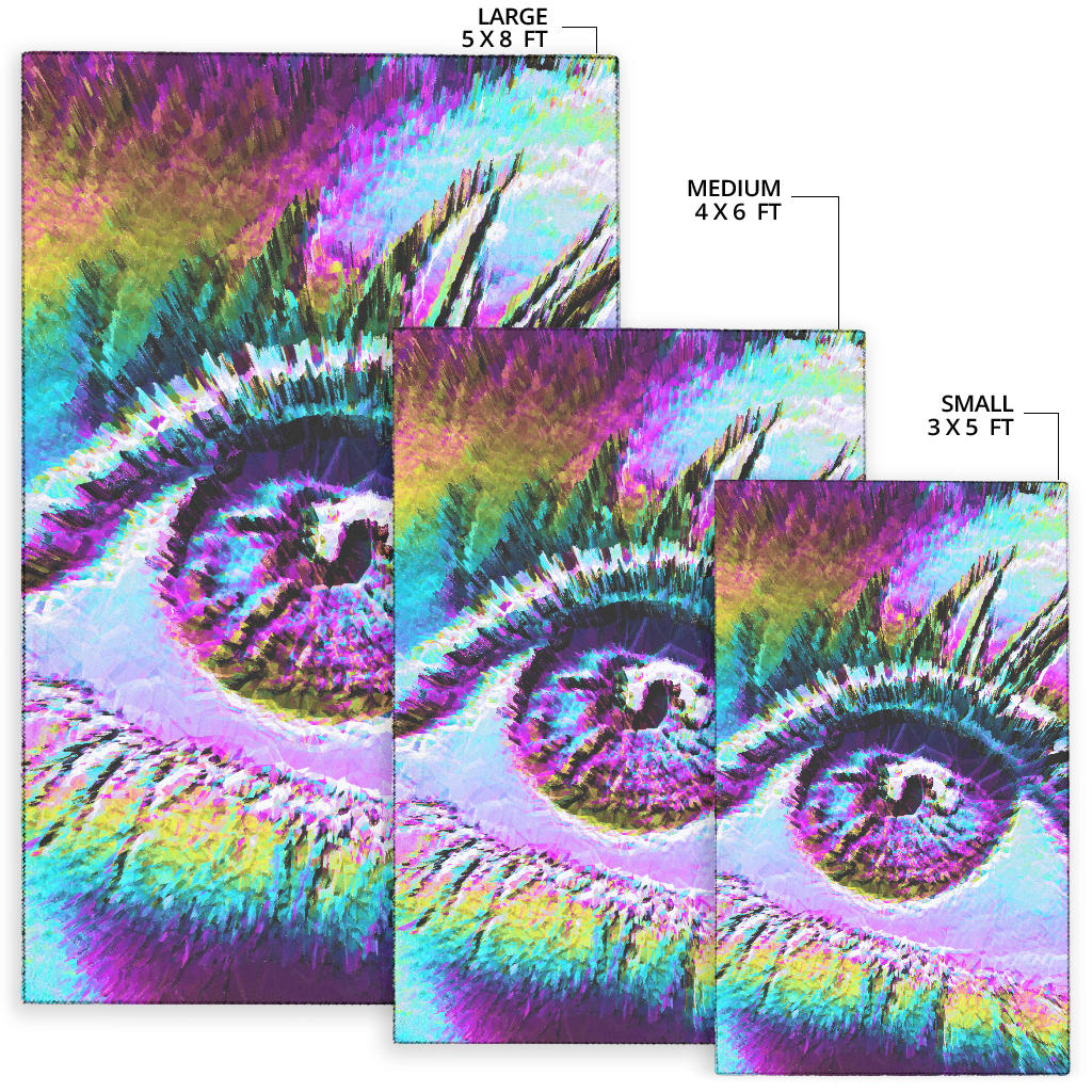 Glitch-Eye | Rug | Makroverset