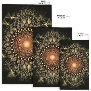 Sound Wheel Mandala | Rug | Mandalazed