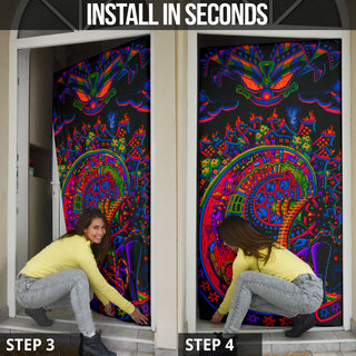 TWISTR DOOR SOCK | SALVIA DROID