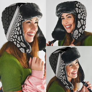 PURP SEIRP TRAPPER HAT | FRACTUALLY