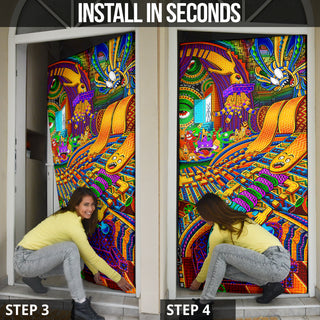 Conductor of Consciousness Door Sock | Salvia Droid