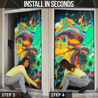 Late Night Talking Door Sock | Geoglyser