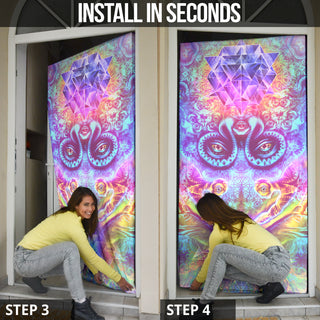 Transition to Butterfly Door Sock | Salvia Droid