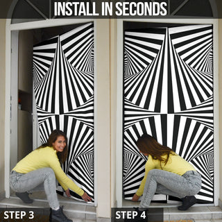 ZEBRA SKIN DOOR SOCK | HUBERT S