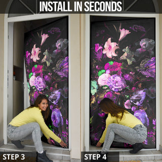 FLORAL DOOR SOCK | HUBERT S