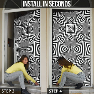 CLOSED EYE VISUALS DOOR SOCK | HUBERT S