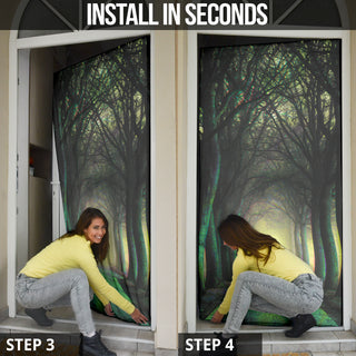 PATHWAY OF TREES DOOR SOCK | HUBERT S