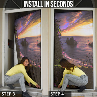 HALF MOON BAY DOOR SOCK | HUBERT S